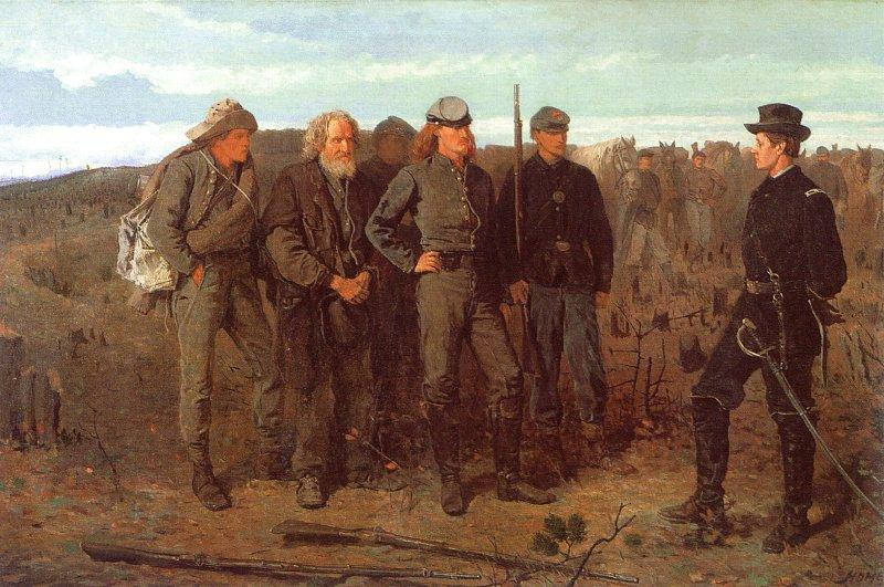 Winslow Homer Prisoners From the Front Germany oil painting art